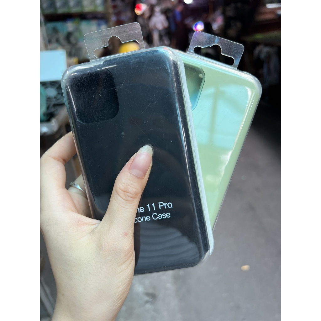 Bao da ốp 2 mặt chống bẩn lót nỉ trong x / xs / 11 / pro / max