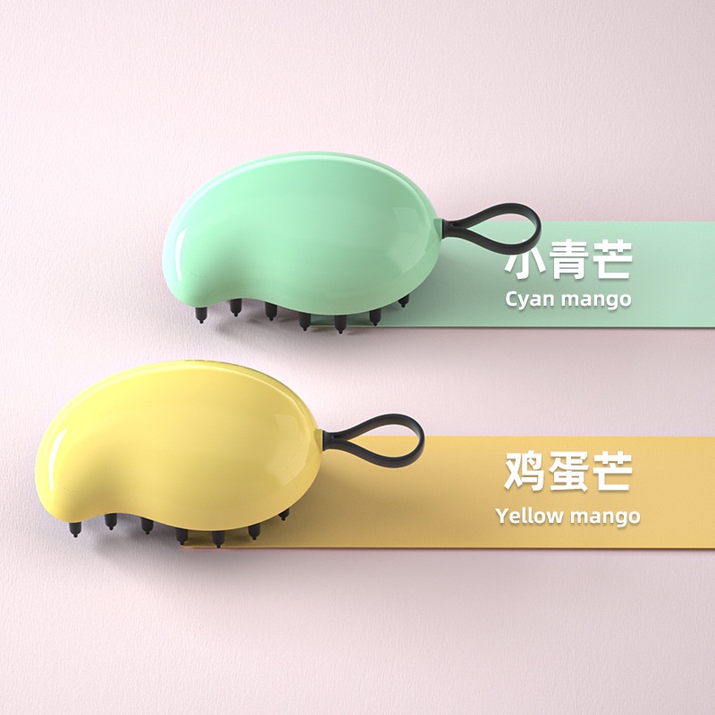 Bàn chải mềm gội đầu làm sạch sâu và mát xa da đầu thư giãn Giá Rẻ