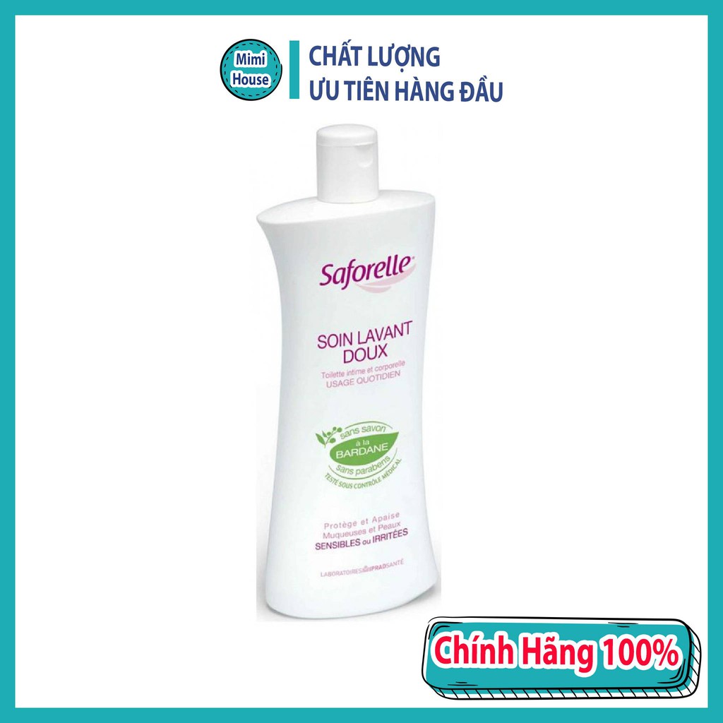 [CHUẨN CHÍNH HÃNG]Dung Dịch Vệ Sinh Phụ Nữ Saforelle Nội Địa Pháp 250ml