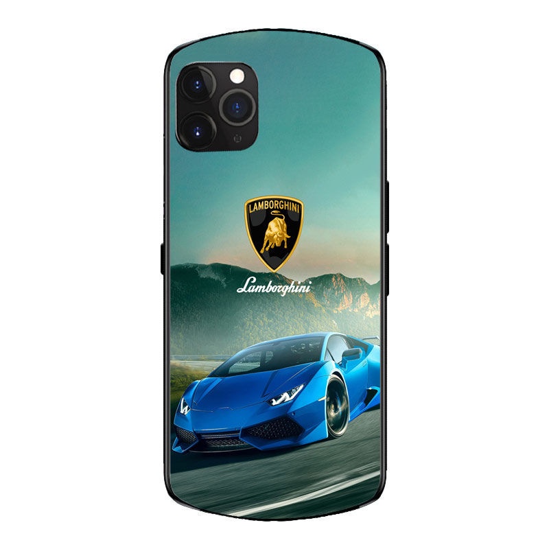 Lamborghini Ốp Điện Thoại Hình Xe Hơi Thể Thao Benz Cho Iphone 11 12 Pro Max