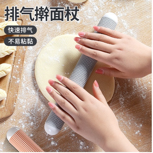 Cây Lăn Bột Nhựa  Cầm Tay Nhiều Màu
