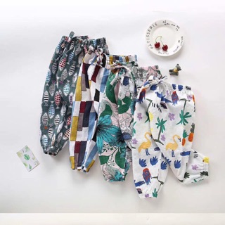Quần boom cotton chống muỗi