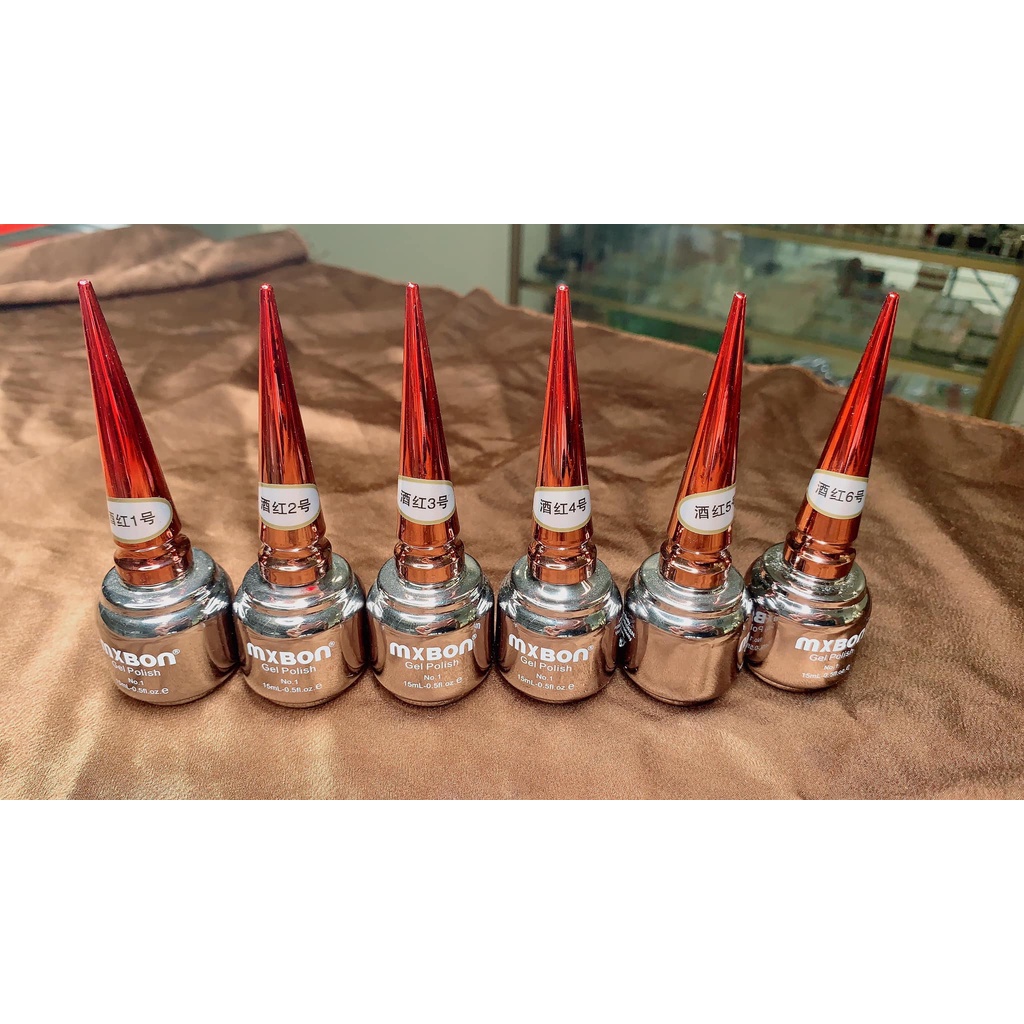 Sét sơn đỏ MXBON siêu đẹp sơn tông đỏ đô tách lẻ