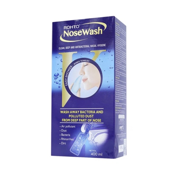 Bình Rửa Mũi Rohto Nose Wash 400ml ( Có Bình Thay Thế)