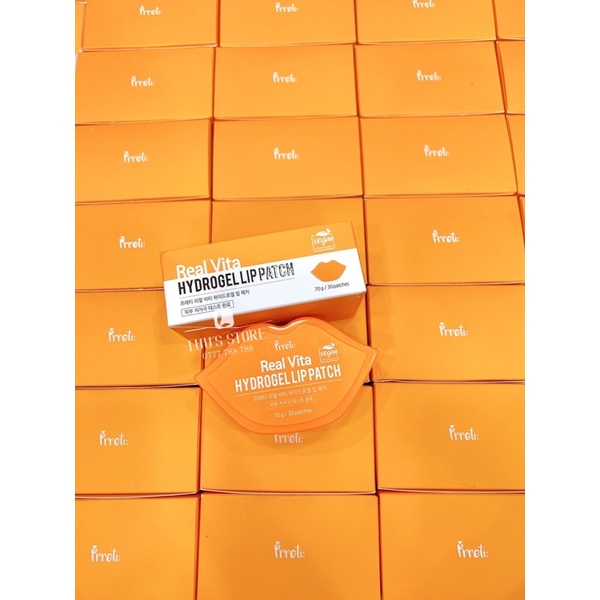 Mặt Nạ Môi Prreti Real Vita Hydrogel Lip Patch