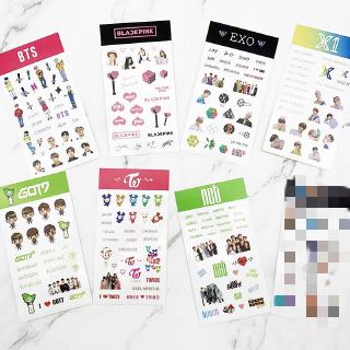Sticker hình nhóm nhạc EXO