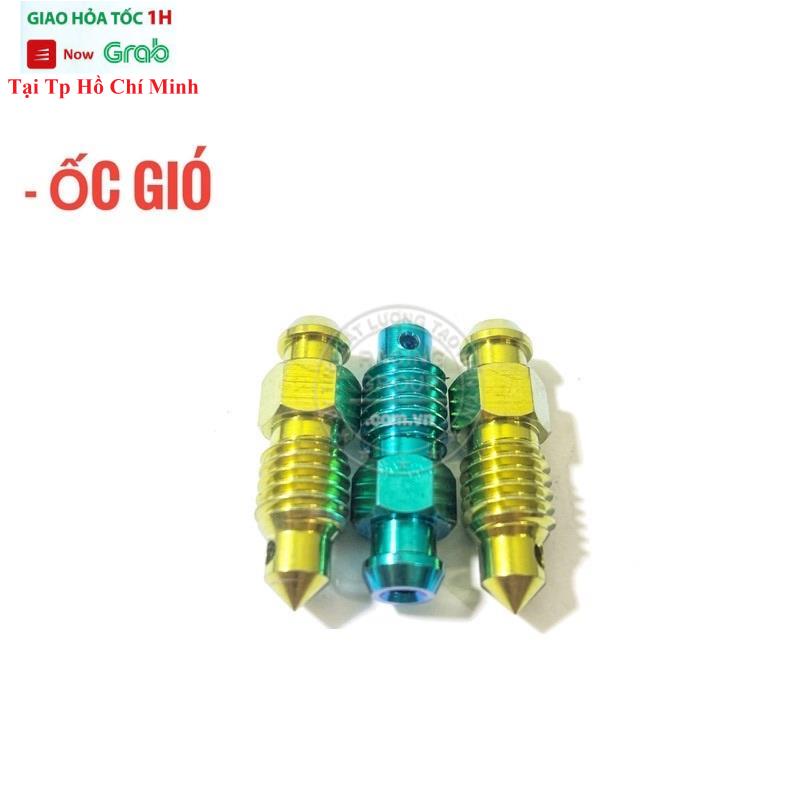 Ốc Xả Gió 8Li, 10Li Heo Nissin, Heo Brembo, heo Zin Gr5 Cực Đẹp