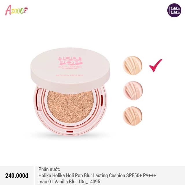 Phấn nước Cushion Holika Holika Hàn Quốc