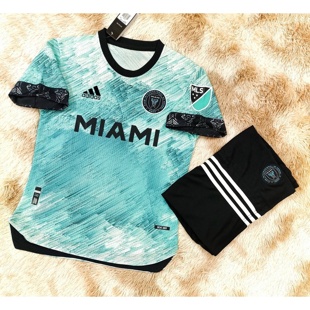 Áo Bóng Đá/Quần Áo Bóng Đá CLB MIAMI - Vải Polyester Thái Cao Cấp