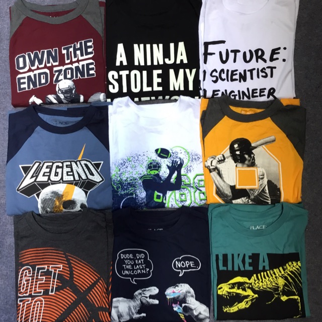 Combo áo bé trai Place