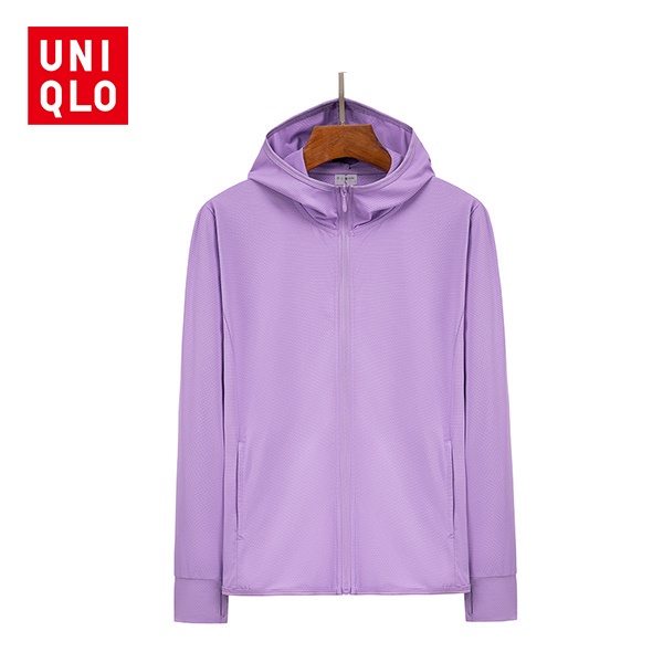 Uniqlo Áo Khoác Chống Nắng Chống Tia uv Thiết Kế Thoáng Khí Nhanh Khô Thời Trang Cho Nữ