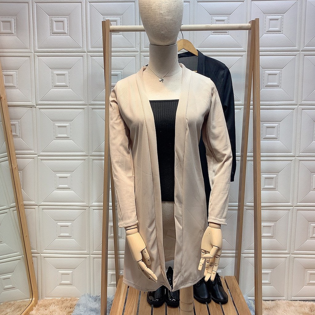 Xả hàng - Áo cardigan dáng dài 1Z34
