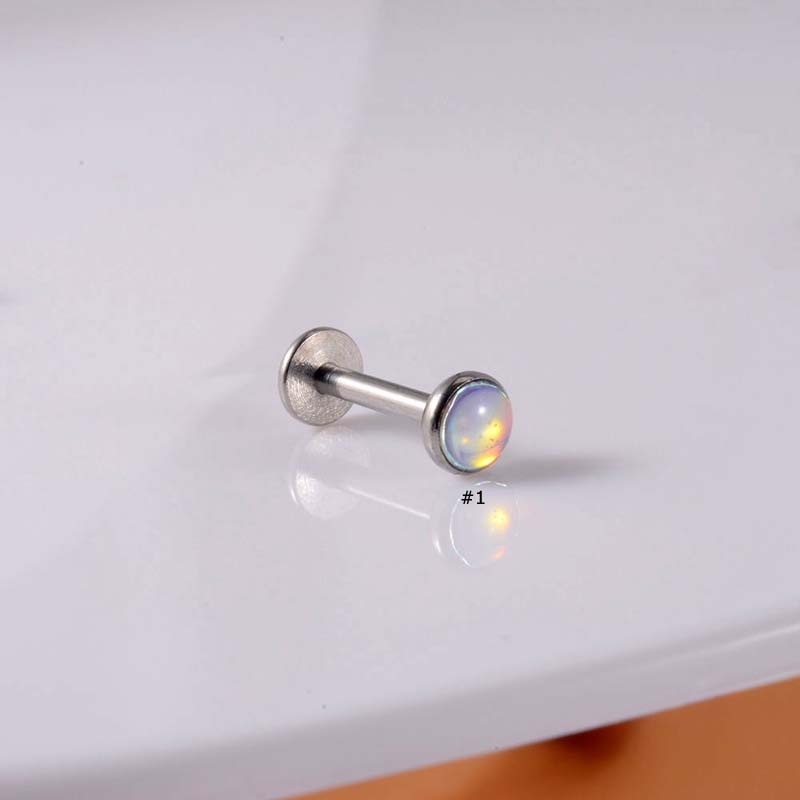 1 Khuyên Xỏ Sụn Tai Bằng Thép Không Gỉ 16G