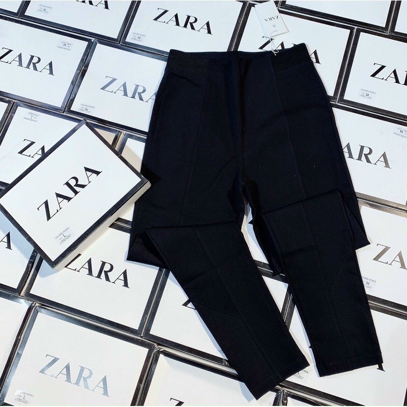 Quần Legging Nữ, Quần Legging Zara Cạp Chun Co Giãn | BigBuy360 - bigbuy360.vn