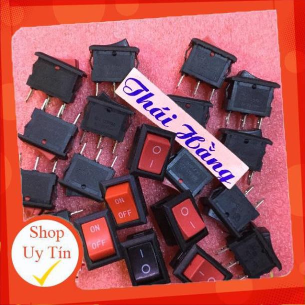 [FreeShip - Shop Uy Tín] Công tắc on- off 2 chân 3 chân  (20 chiếc)