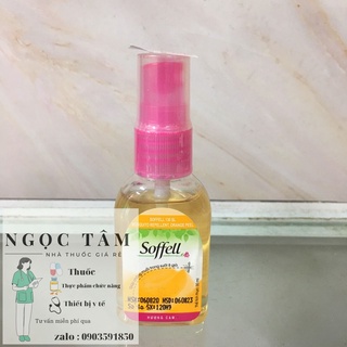 Xịt chống muỗi Soffel hương cam 30ml