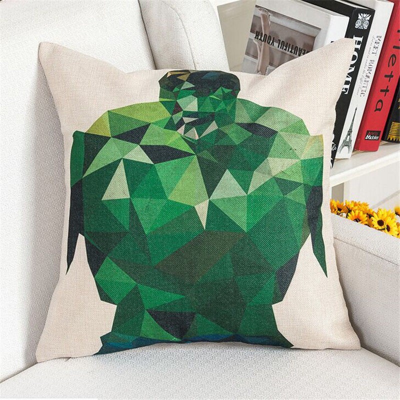 Vỏ gối kích thước 18" hoạ tiết hình Marvel sống động | BigBuy360 - bigbuy360.vn