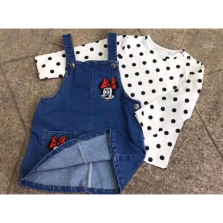 Set yếm H&M xuất xịn cho bé gái từ 12/18m đến 5/6y