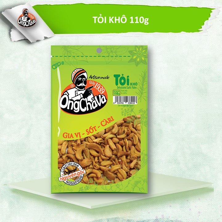 Tỏi Khô Nguyên Tép Ông Chà Và 110gram