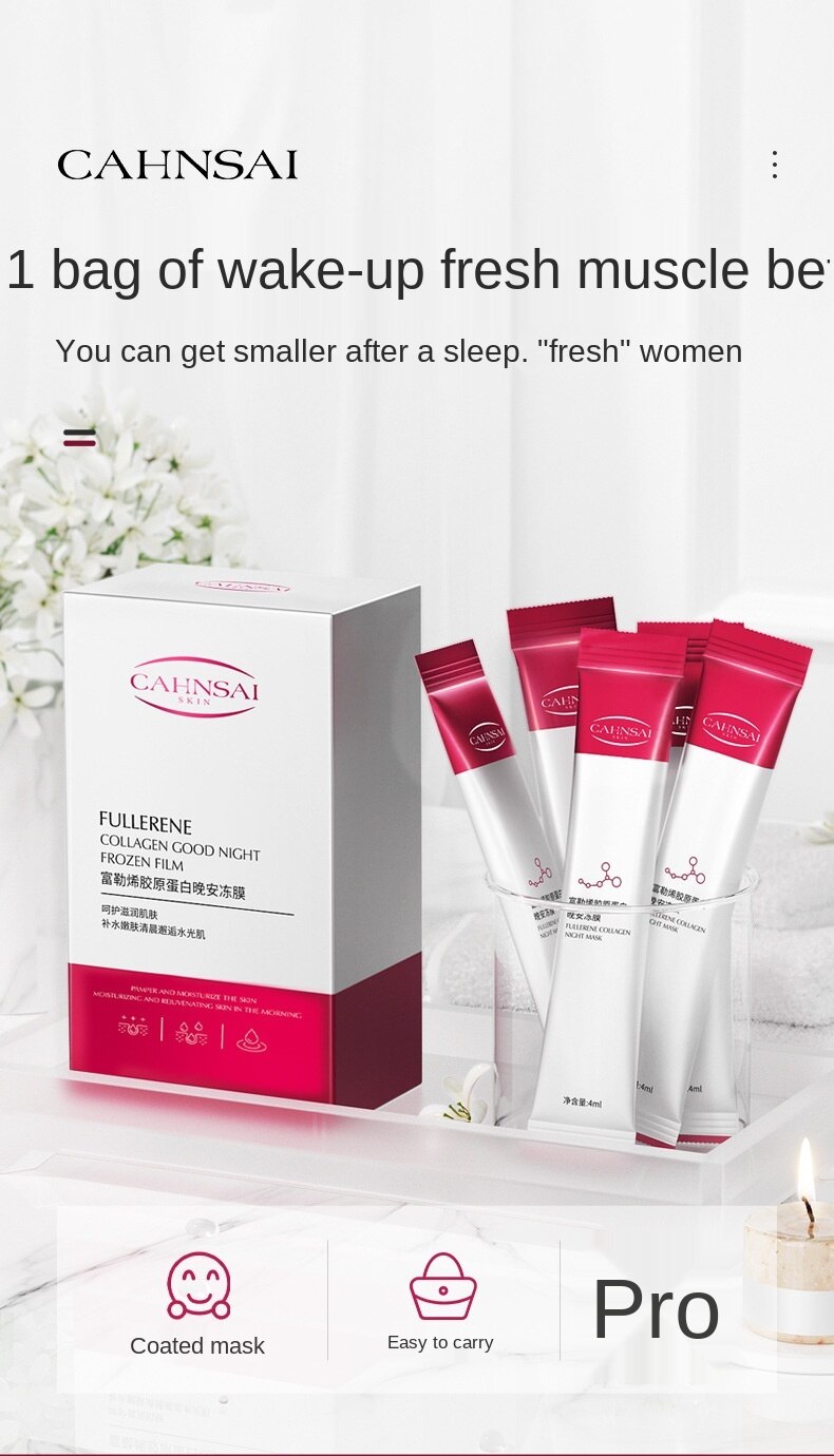 [Hàng mới về] Mặt Nạ Collagen Dưỡng Ẩm Làm Săn Chắc Và Trắng Sáng Làn Da | BigBuy360 - bigbuy360.vn