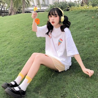 ←★→Áo thun TSUN Ice Cream Tee - White - Unisex