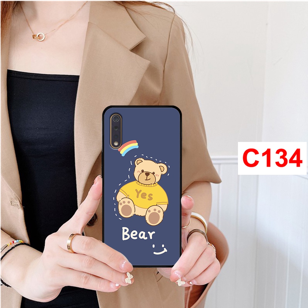 Ốp lưng vivo s1 - s1 pro in hình gáu bear dễ thương. ốp vivo rẻ bền đẹp