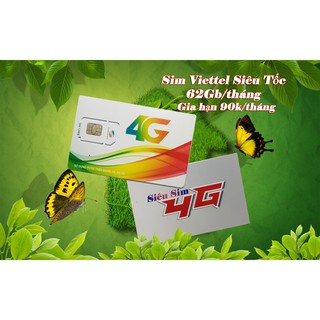 Sim 4G Viettel V90 có 60Gb mỗi tháng