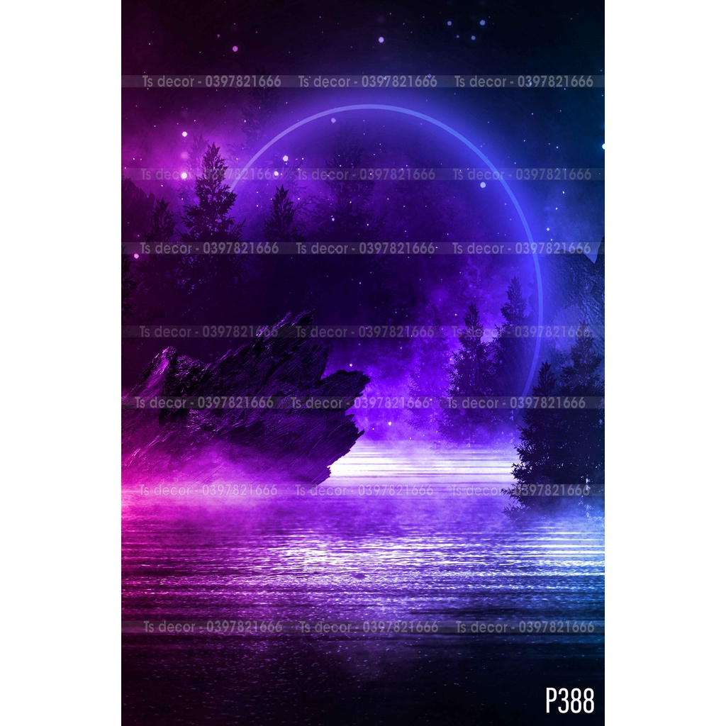 Phông Nền Không Gian Vũ Trụ Giành Cho Streamer, Game Thủ