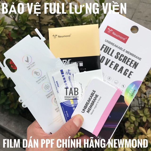 Miếng Dán PPF Chính Hãng NEWMOND - Trong Suốt Full