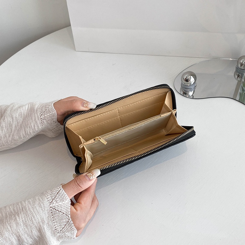 Ví Đựng Thẻ Và Tiền Xu Dập Nổi Họa Tiết Cho Nữ