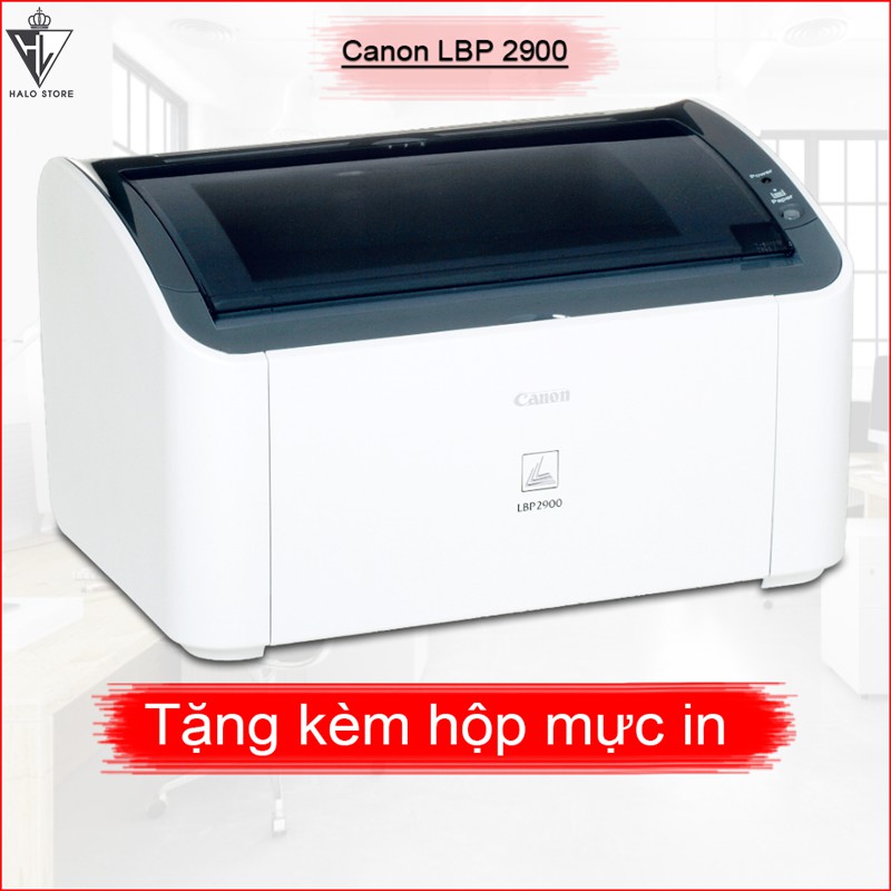 [Ảnh thật] Máy In Cũ Laser Đơn Năng Canon LBP 2900 - tặng kèm hộp mực, dây nguồn, dây USB