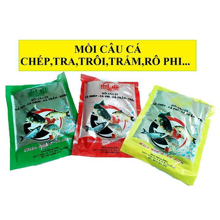 Mồi cám câu cá D1,D2,D3