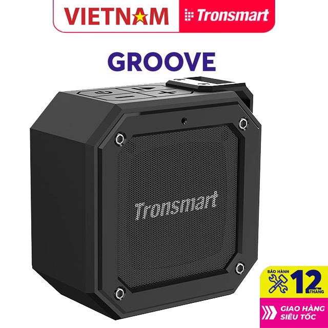 Loa Bluetooth 5.0 Tronsmart Groove Speaker , Công Suất 10W, Chống nước IPX7 - Hàng Chính Hãng