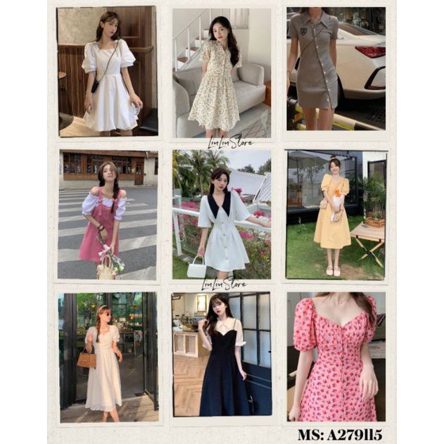[Order] Đầm Tiểu Thư Dài Bigsize