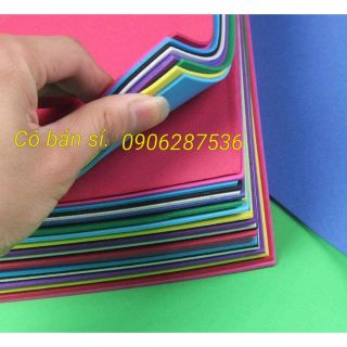 20 giấy xốp 1mm,hoặc 10 tờ 2mm.39×50cm