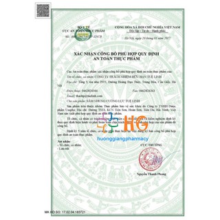 Sâm Nhung Cường Lực Tuệ Linh (Hộp 30 viên)