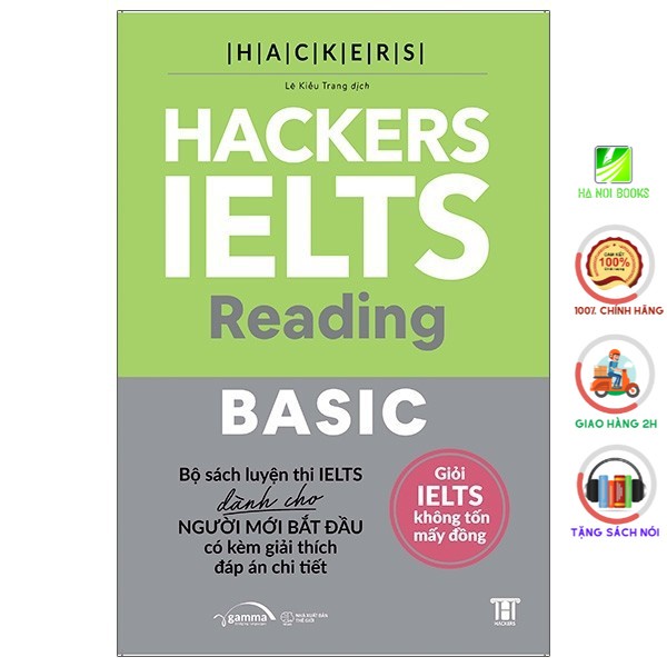 Sách - Hackers Ielts Basic - Reading