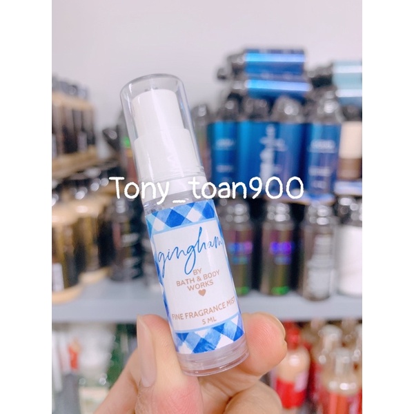 [ Gingham ] Xịt Thơm Toàn Thân Body Mist Bath And Body Works
