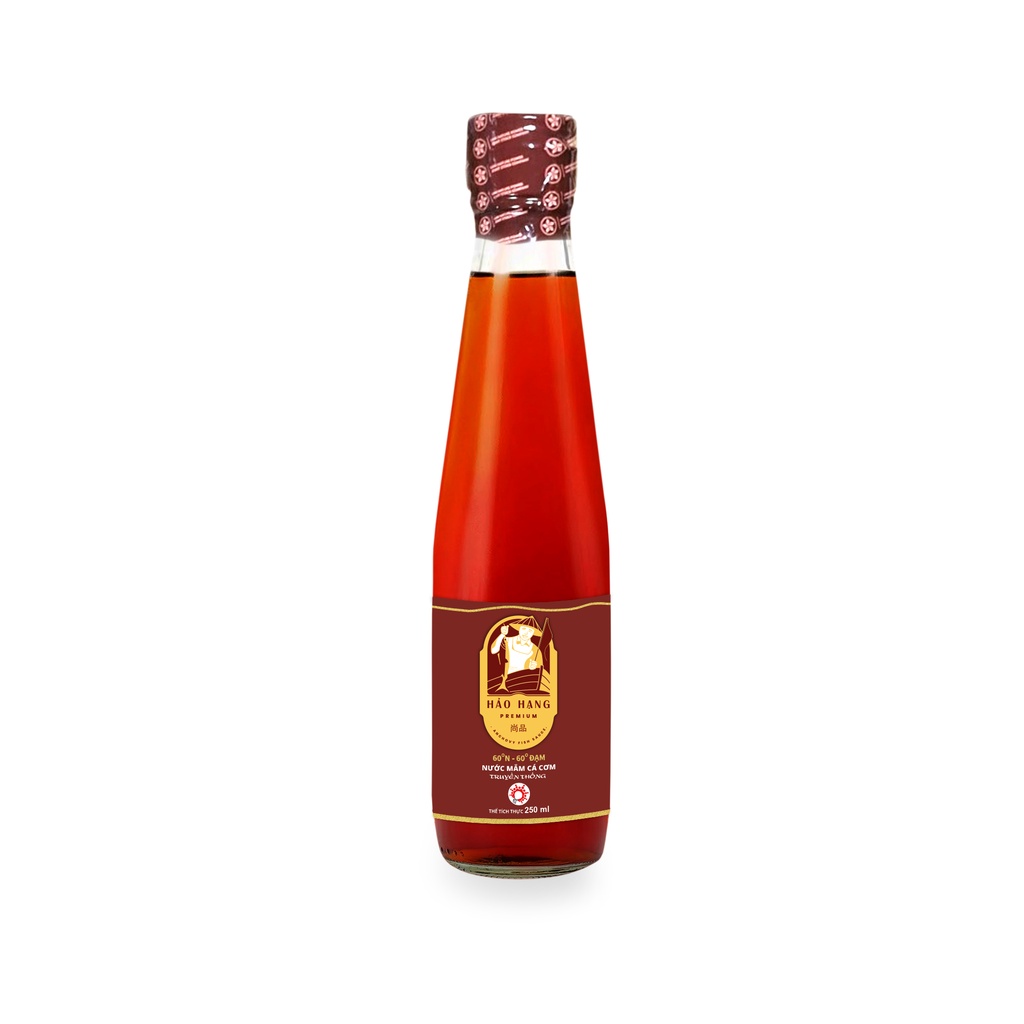 NƯỚC MẮM CÁ CƠM HẢO HẠNG 60° ĐẠM - 250ML
