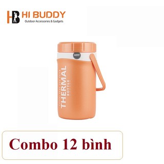 Combo 12 bình giữ nhiệt duy tân màu nhũ 1 lít no. 530