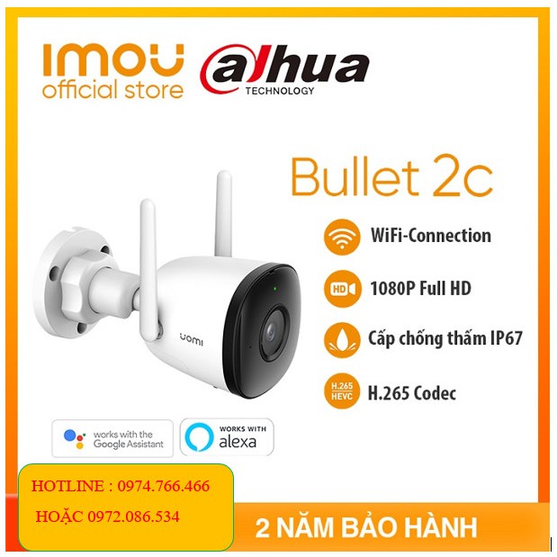 Camera IP wifi Imou F22P , Imou F22 - hàng chính hãng
