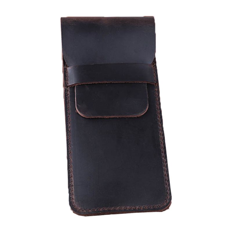 Vỏ Da Đựng Bút Chì Phong Cách Retro