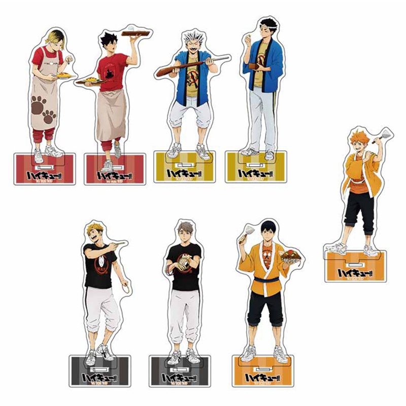 Mô Hình Nhân Vật Anime Haikyuu Bằng Acrylic Đứng Để Bàn Trang Trí