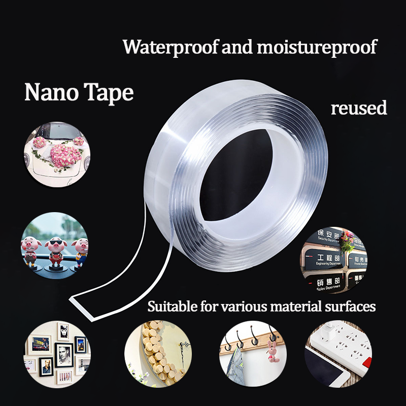 Double Tape Merk Nano glue No trace reusable waterproof