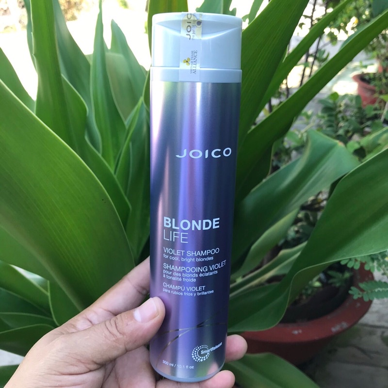 Dầu gội xả tím khử sắc tố vàng Blonde Life Violet Joico 300ml/250ml