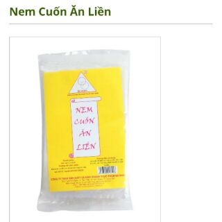 Bánh đa nem cuốn ăn sống Ba Nhất