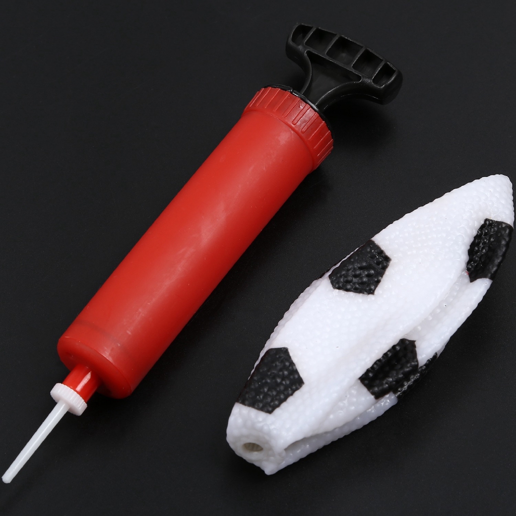 [COD] Bộ khung thành có lưới + quả bóng đá + ống bơm mini đồ chơi vui nhộn #HA