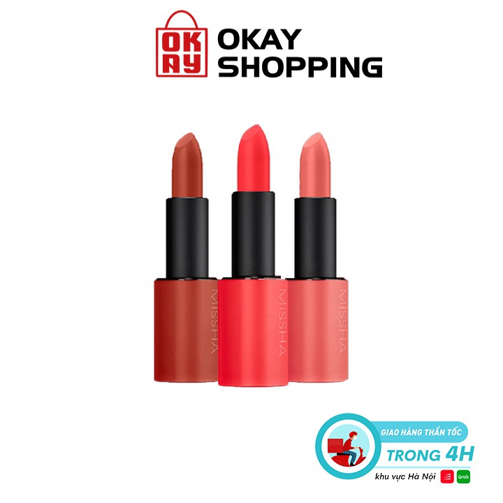 Son lì MISSHA Dare Rouge Velvet Hàn Quốc 3.5g | BigBuy360 - bigbuy360.vn