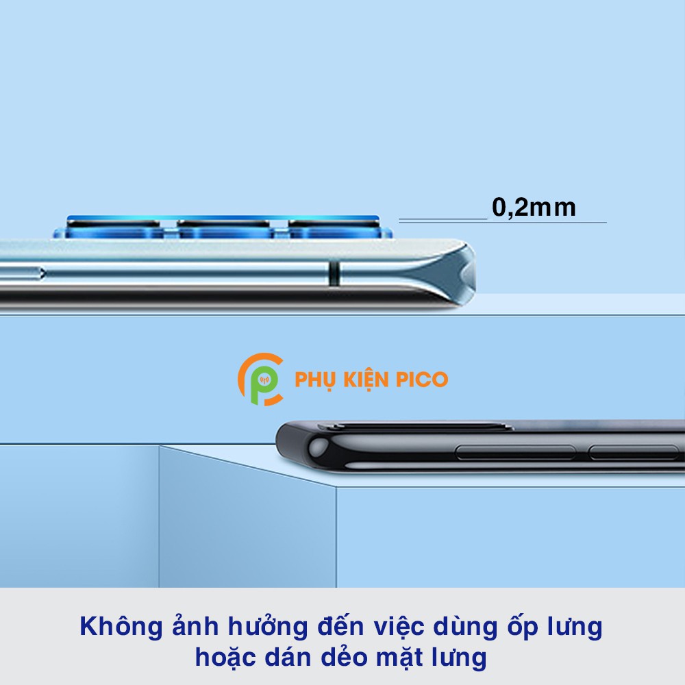 Cường lực camera Reno, Reno 2, Reno 2F, Reno 3, Reno 4, Reno 5 độ cứng 9H trong suốt - Dán camera Oppo Reno Series