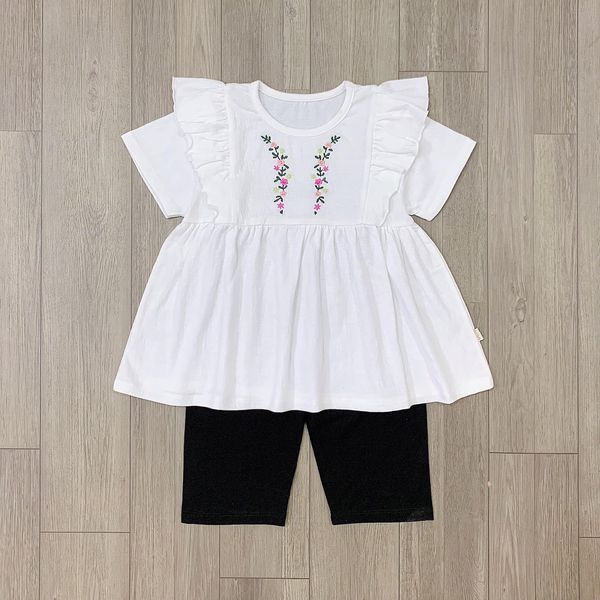Bộ bé gái Beboong babydoll quần legging siêu xinh